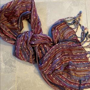 Multi-colored scarf